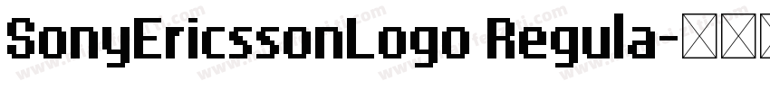 SonyEricssonLogo Regula字体转换
